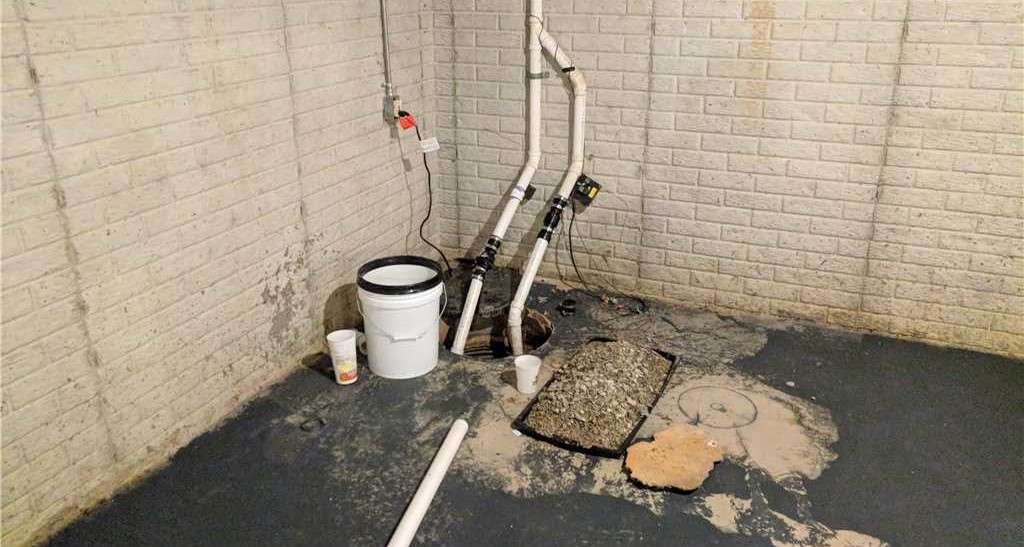 bad sump pump installation