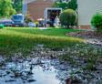 flooded yard in maryland