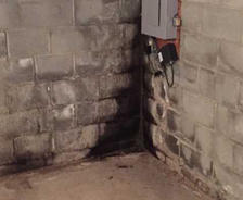 damp basement walls