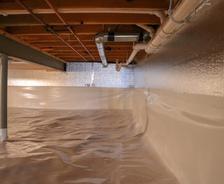 Crawl space encapsulation