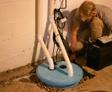 basement drain and sump pump