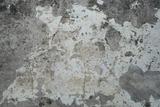 closeup of flaking concrete