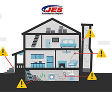 JES foundation damage 3D model