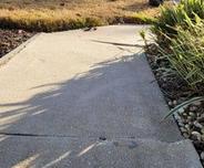 cracked sidewalk
