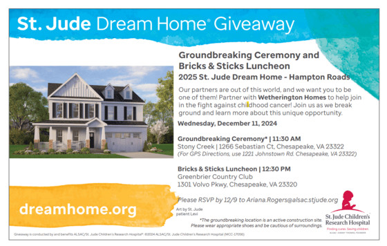 St. Jude Dream Home Giveaway Information