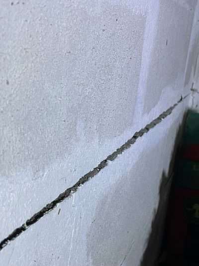 shearing basement wall