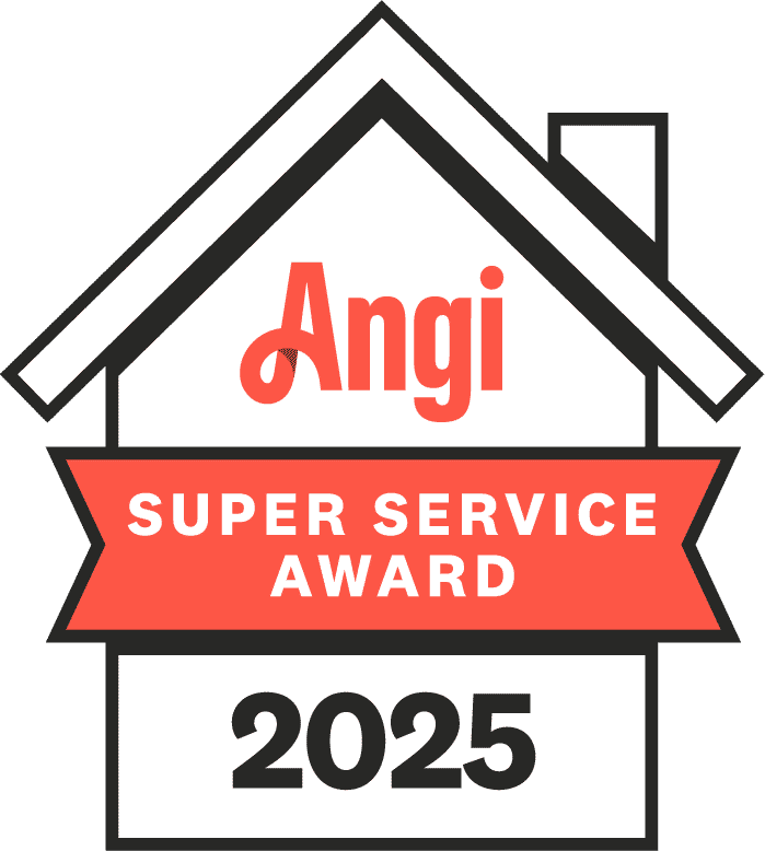 Angi Super Service Award 2025 logo