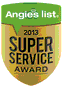 Angie's List Super Service Award 2013