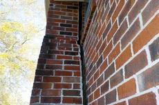 Cracked chimney