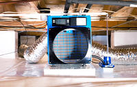 Dehumidifier in crawl space