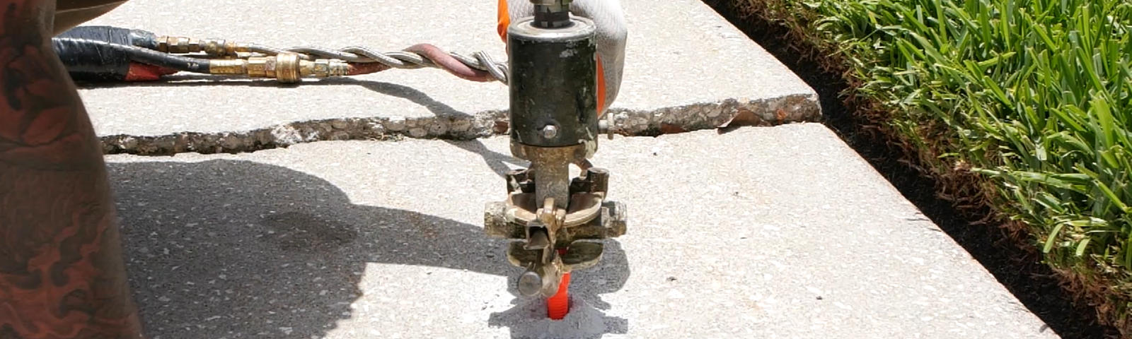 Alpha crew member conducting PolyRenewal