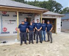 Alpha Foundations Volunteers at Habitat for Humanity Event