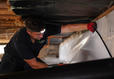 A worker encapsulates a crawl space