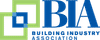 Logo with green and blue geometric shapes, featuring the letters "PIA" in bold blue.