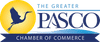 Logo of Crystal River Chamber of Commerce with a heron silhouette against a yellow circle.