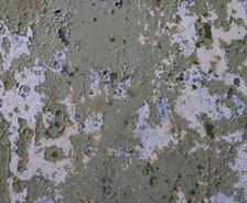Concrete corrosion example.