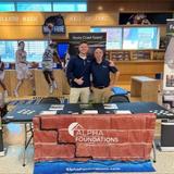 Alpha Foundations staff at an Orlando Solar Bears hockey game