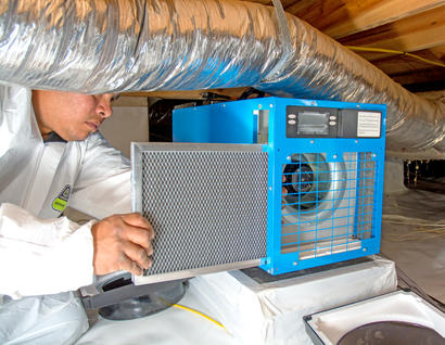 crawl space dehumidifier
