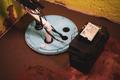 Close up of sump pump