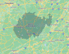Basement Authority of West Virginia - Service Areas