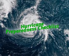 hurricane preparedness checklist