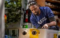 A1 technician with tankless water heater.