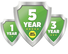 1,3,5 Year Shield Logo