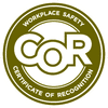 Certificate of Recognition for Workplace Safety Logo