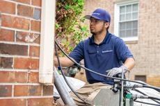 Groundworks CFI working on a foundation repair project.