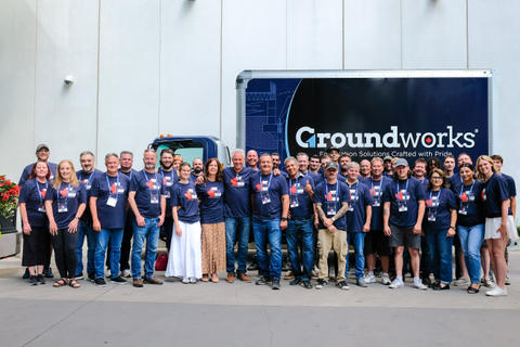 Group photo of Groundworks Toronto Merge.