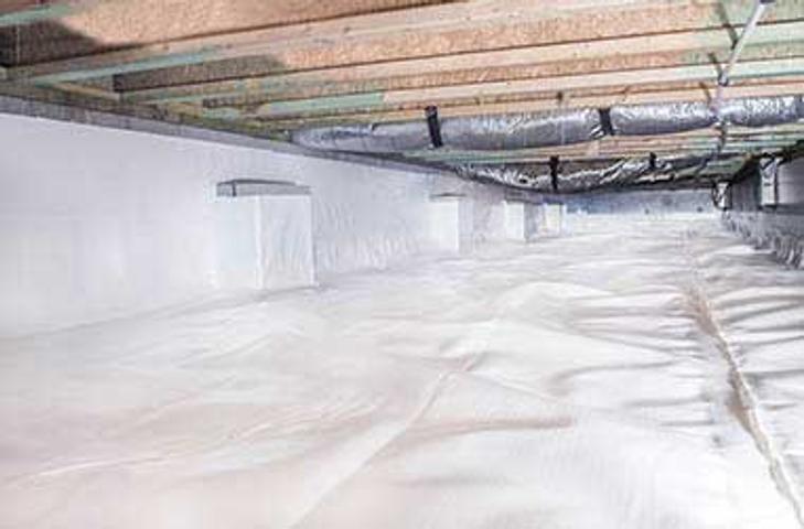 crawl space repairs and encapsulation in South Carolina