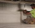 crawl space insulation install