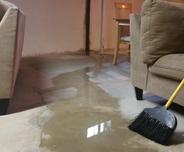 wet basement floor
