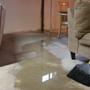 wet basement floor