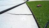 Cracked, Uneven Patio