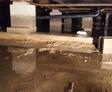 Water in crawl space