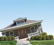 sinking house