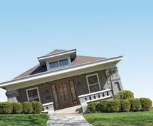 sinking house