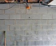 cracked basement wall