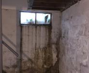 Leaking basement window and well