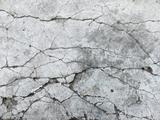 flaking, cracking concrete