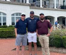 Mount Valley Foundation Services team of four at 33rd Annual sponsorship of Greenville Chamber Golf Tournament