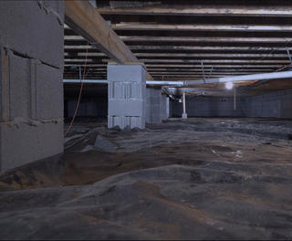 before crawl space encapsulation