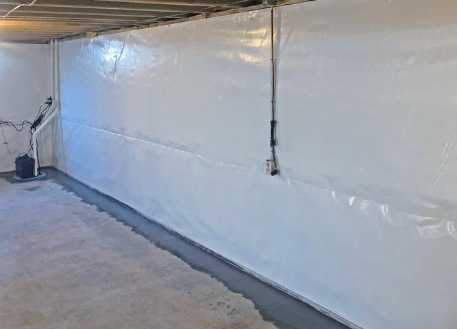 vapor barrier in basement