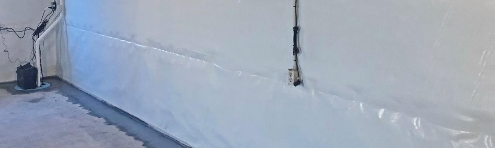 vapor barrier in basement