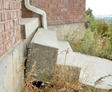 sinking concrete steps