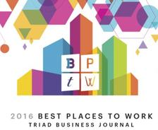 Tar Heel Basement Systems is apart of the 2016 Best Places to Work in the Triad Business Journal