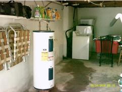 water heater in damp basement
