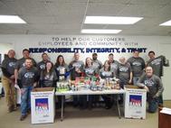 Team Tar Heel second annual harvest food bank