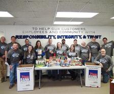 Team Tar Heel second annual harvest food bank